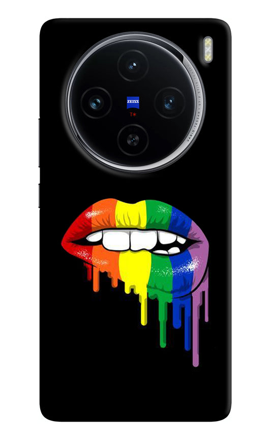 Lips Biting Vivo X100 Back Cover