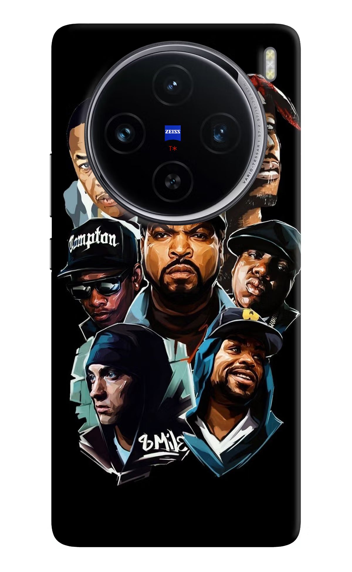 Rappers Vivo X100 Hard Case Back Cover by Casekaro