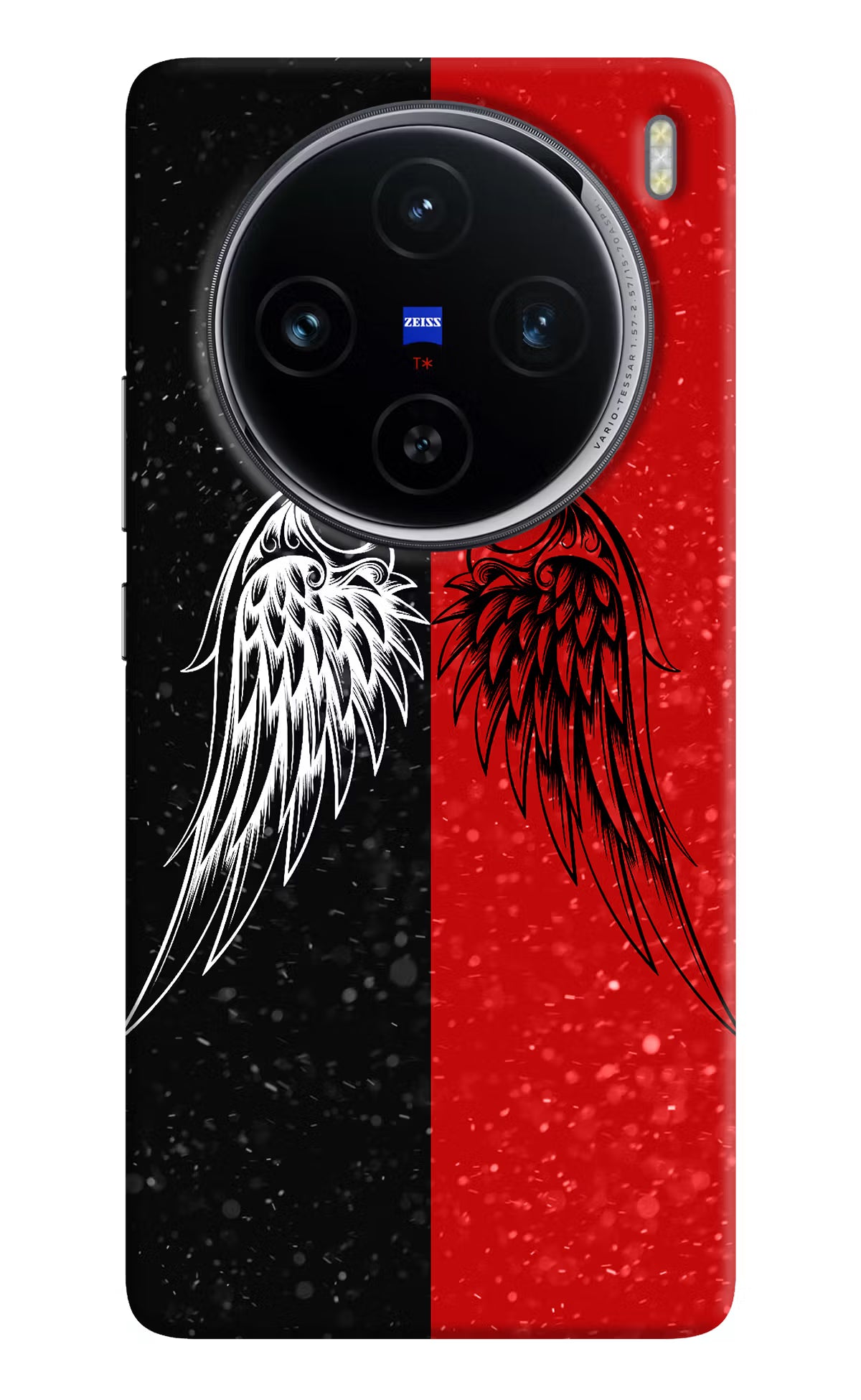 Wings Vivo X100 Hard Case Back Cover by Casekaro