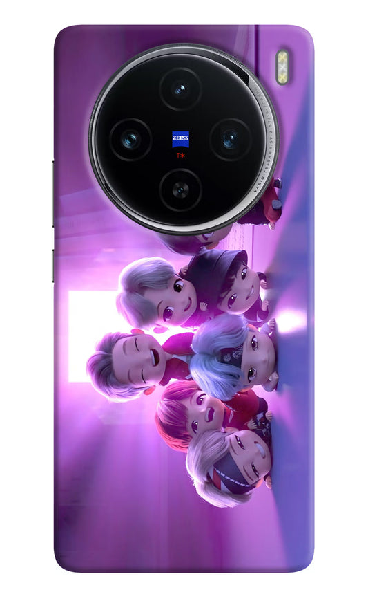 BTS Chibi Vivo X100 Hard Case Back Cover by Casekaro