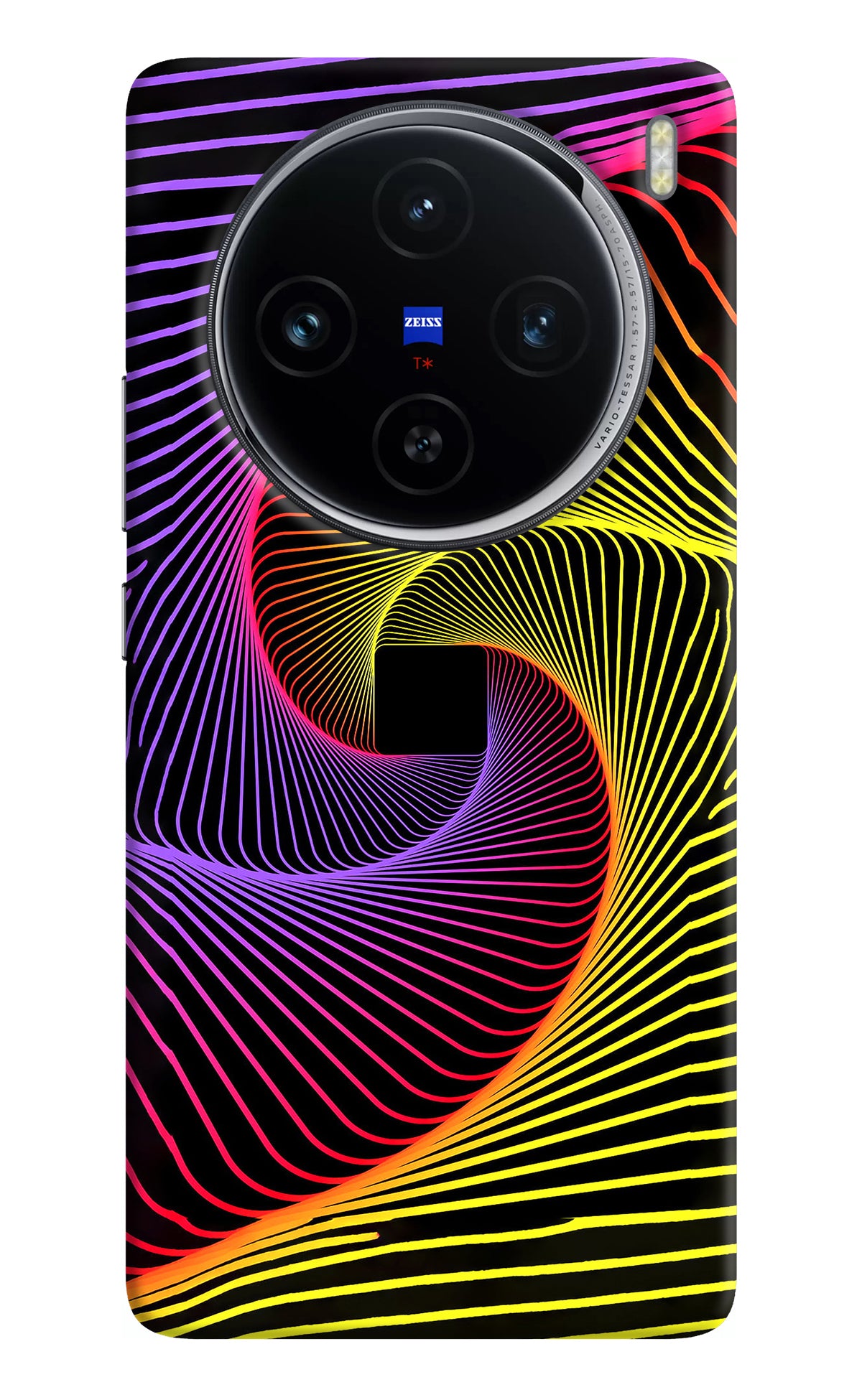 Colorful Strings Vivo X100 Back Cover