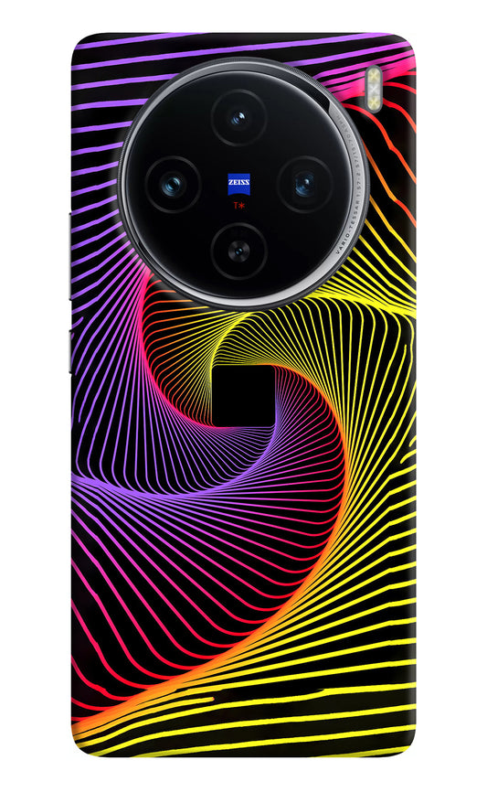 Colorful Strings Vivo X100 Back Cover