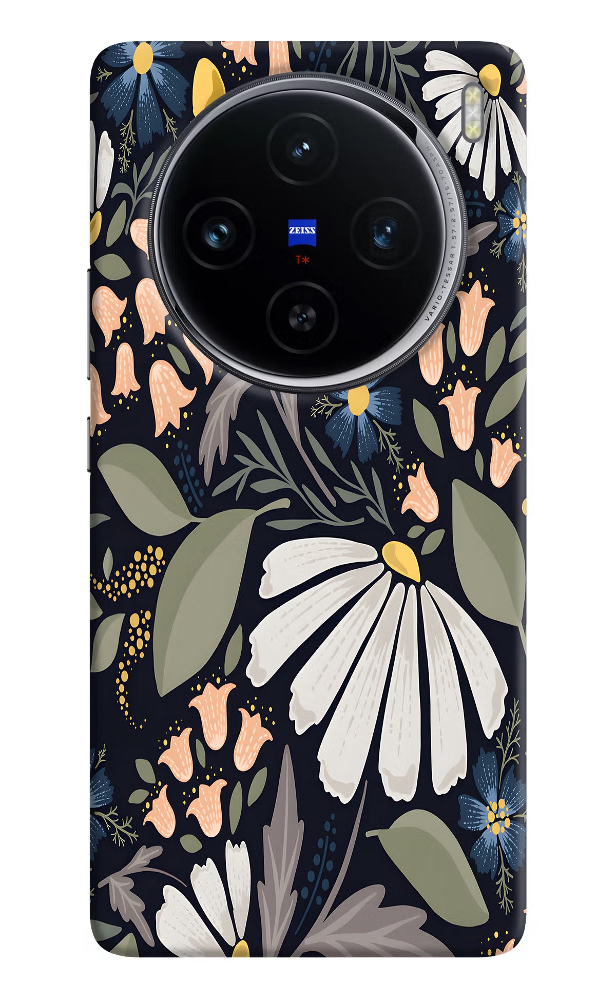 Flowers Art Vivo X100 Hard Case Back Cover by Casekaro