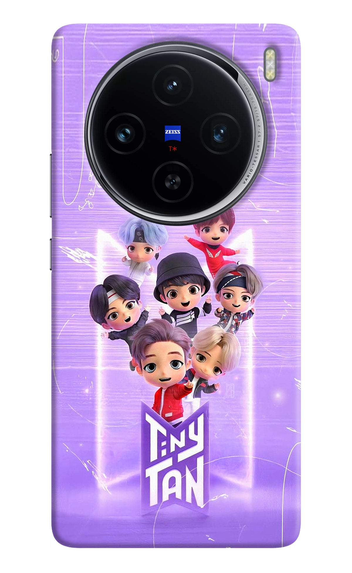 BTS Tiny Tan Vivo X100 Back Cover