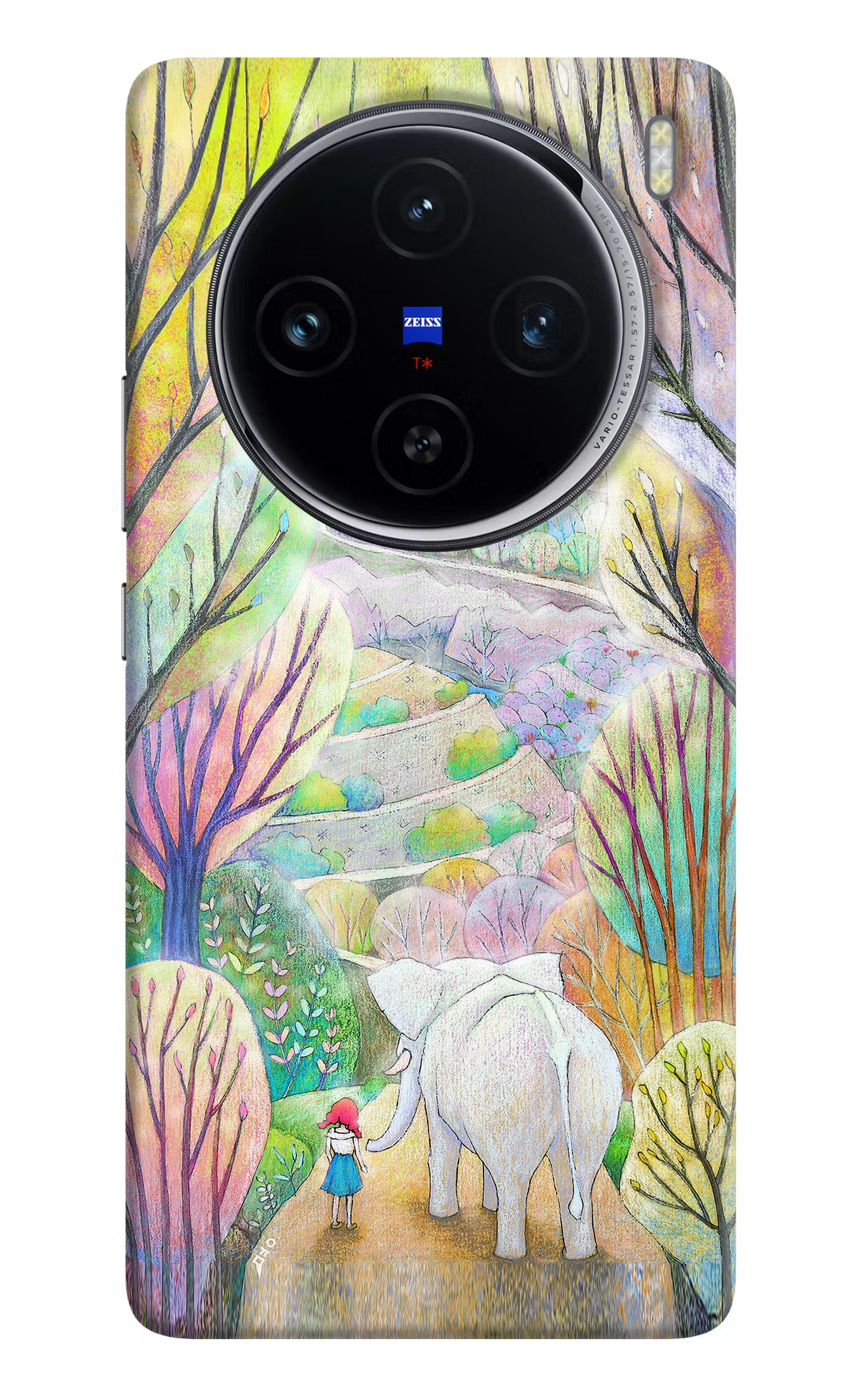 Nature Painting Vivo X100 Hard Case Back Cover by Casekaro
