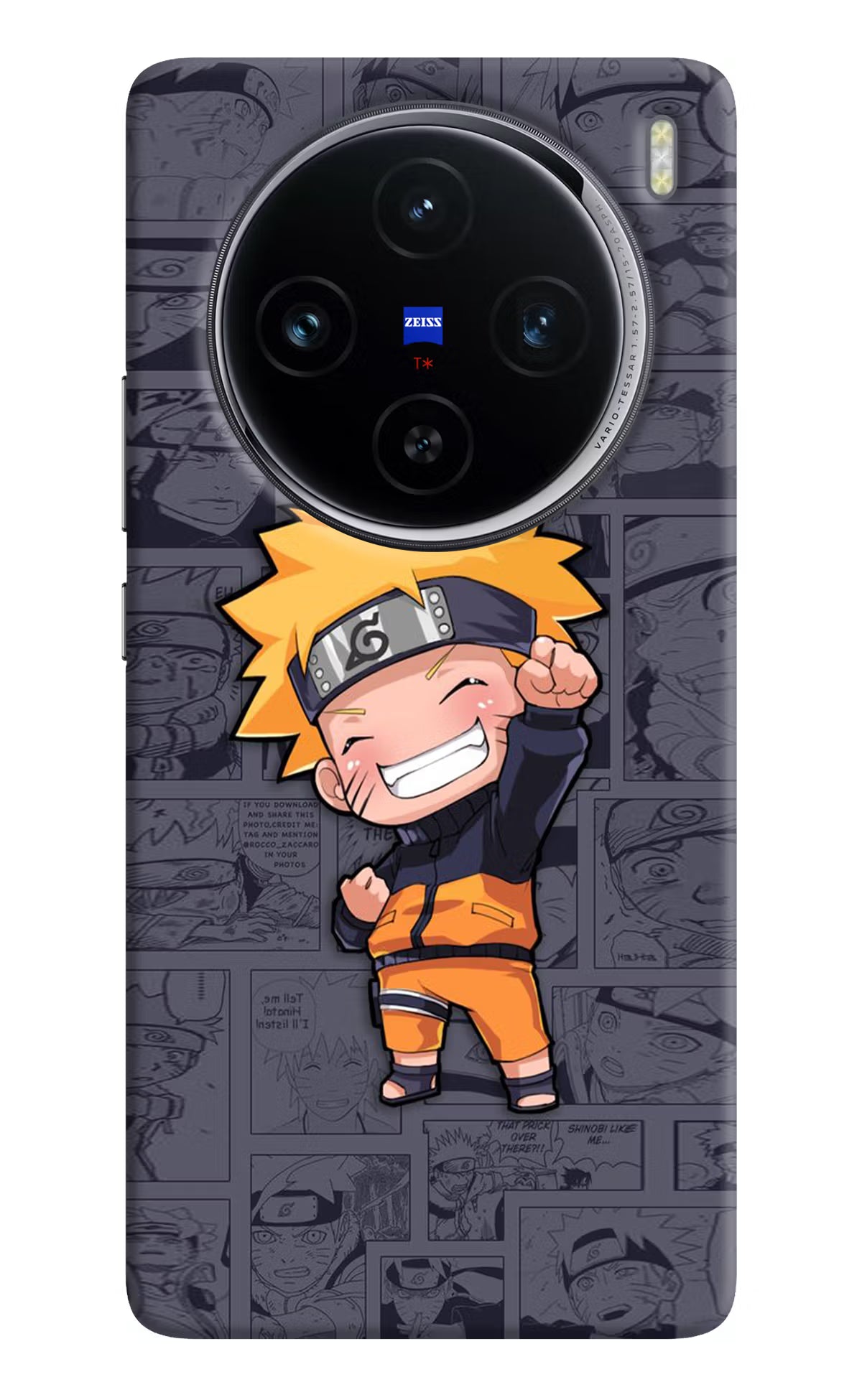 Chota Naruto Vivo X100 Hard Case Back Cover by Casekaro