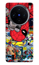 Spider Man Vivo X100 Hard Case Back Cover by Casekaro