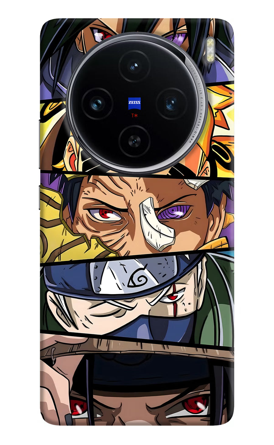 Naruto Character Vivo X100 Back Cover, Hard case