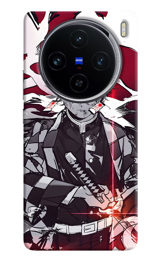 Demon Slayer Vivo X100 Hard Case Back Cover by Casekaro