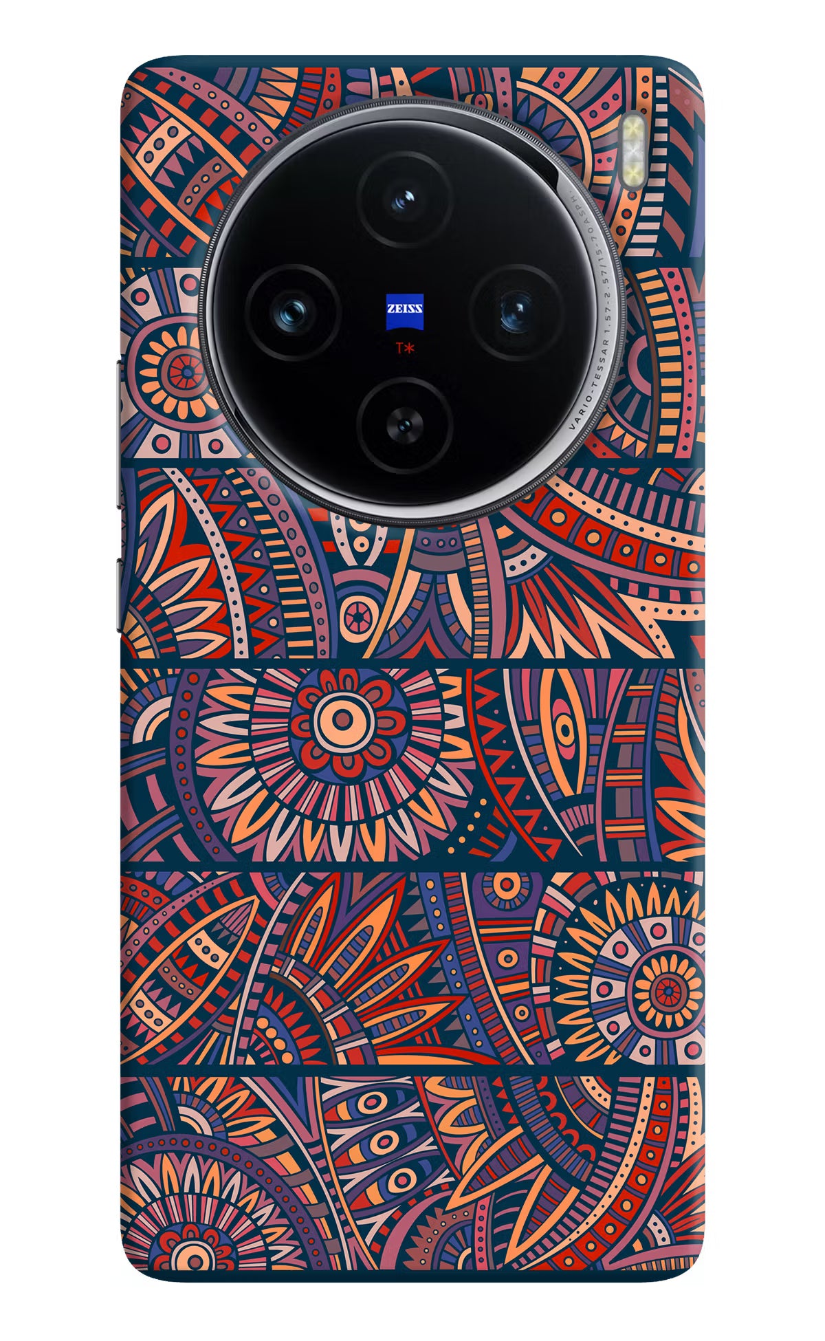 African Culture Design Vivo X100 Hard Case Back Cover by Casekaro