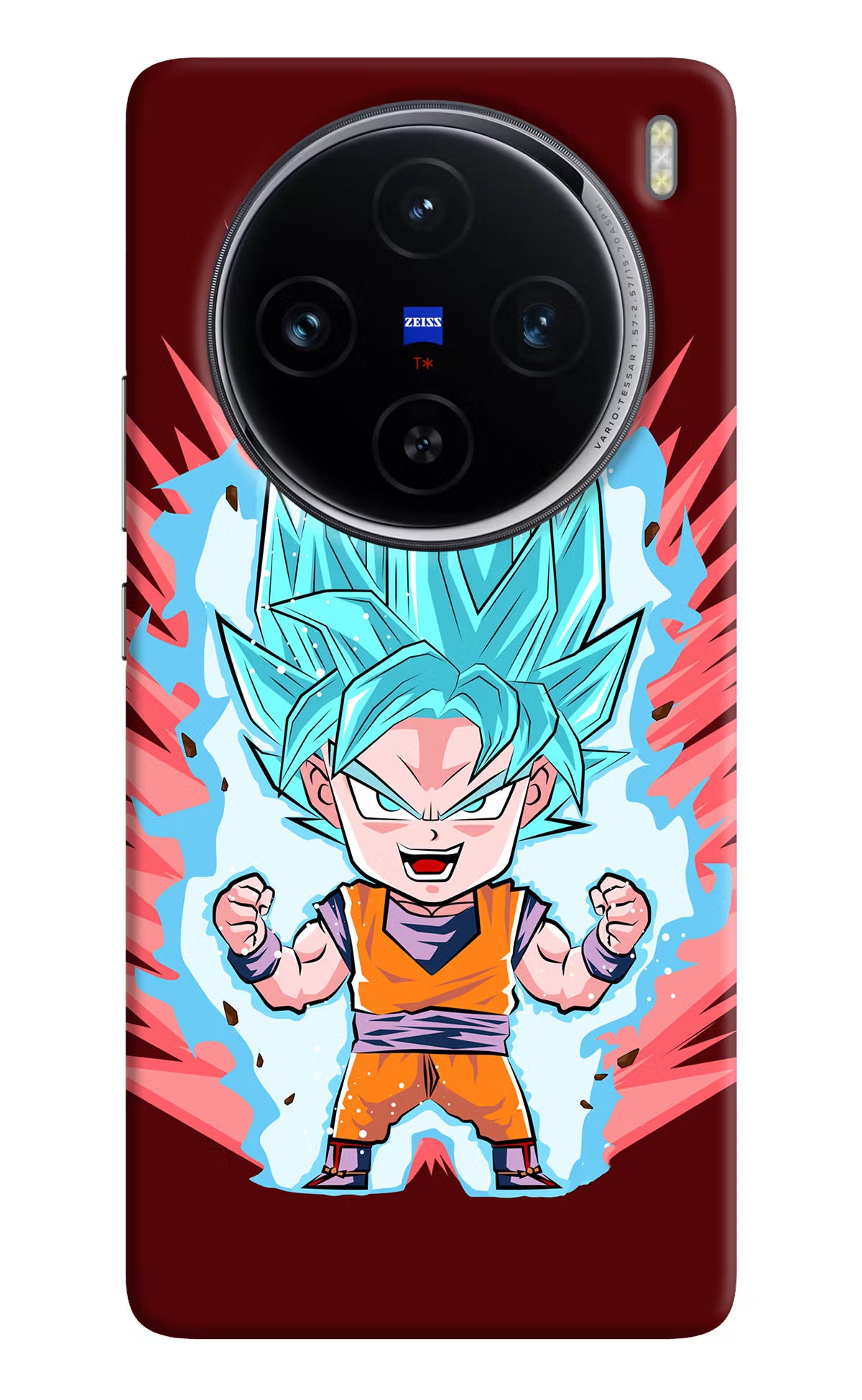 Goku Little Vivo X100 Hard Case Back Cover by Casekaro