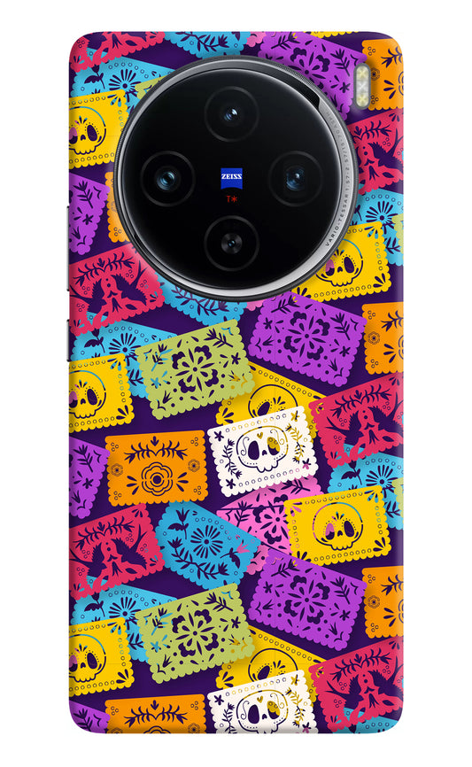 Mexican Pattern Vivo X100 Back Cover