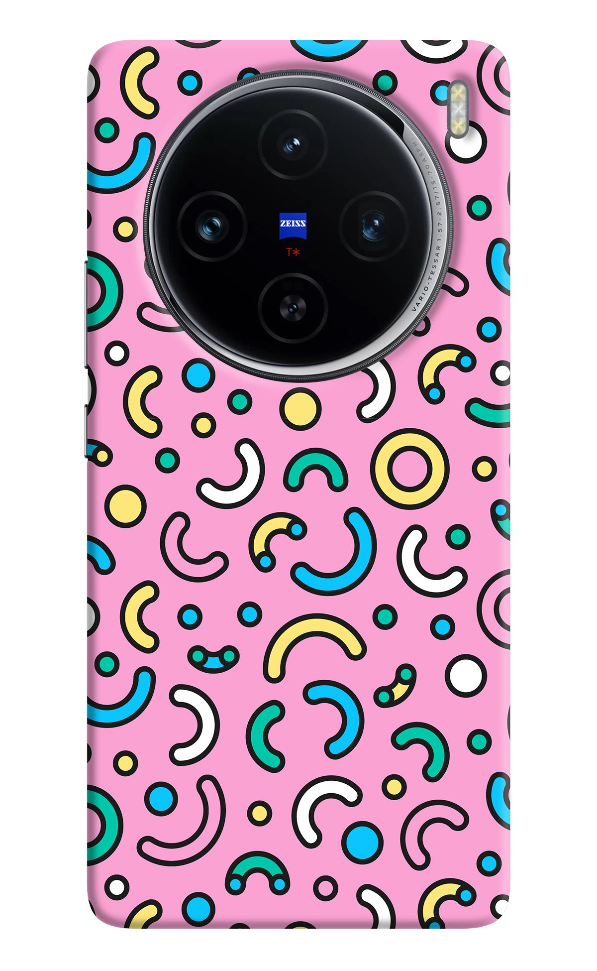 Memphis Design Vivo X100 Back Cover