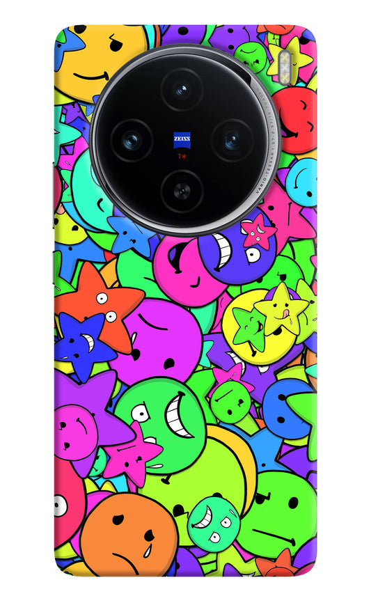 Fun Doodle Vivo X100 Back Cover