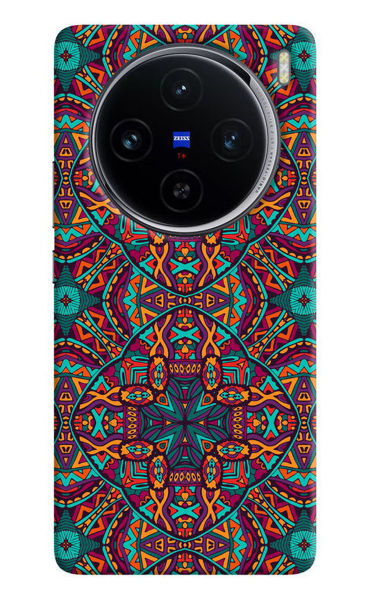 Colour Mandala Vivo X100 Hard Case Back Cover by Casekaro