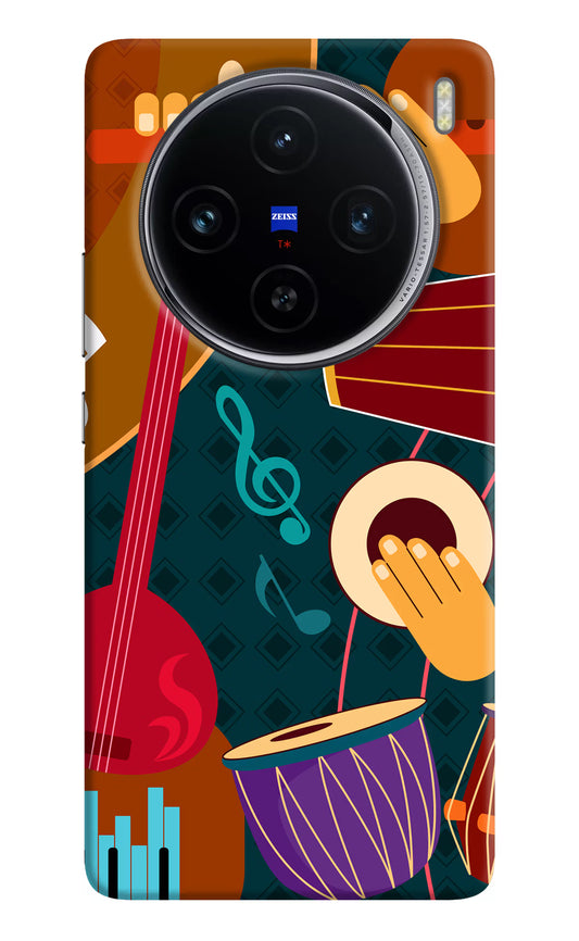 Music Instrument Vivo X100 Hard Case Back Cover by Casekaro