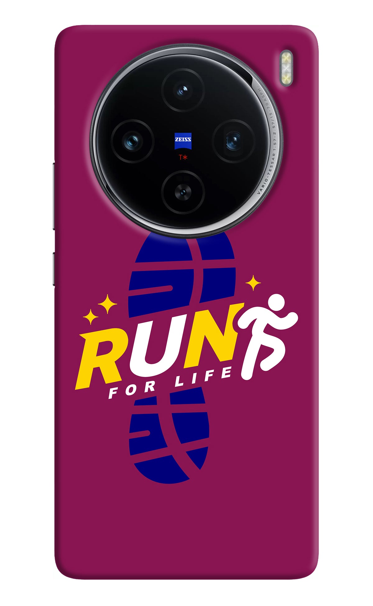 Run for Life Vivo X100 Back Cover