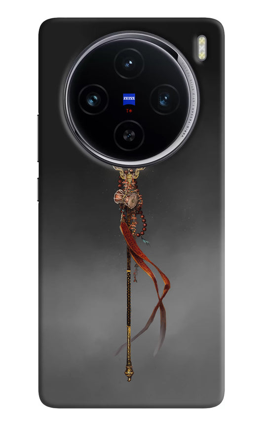 Shiv Trishul Vivo X100 Hard Case Back Cover by Casekaro