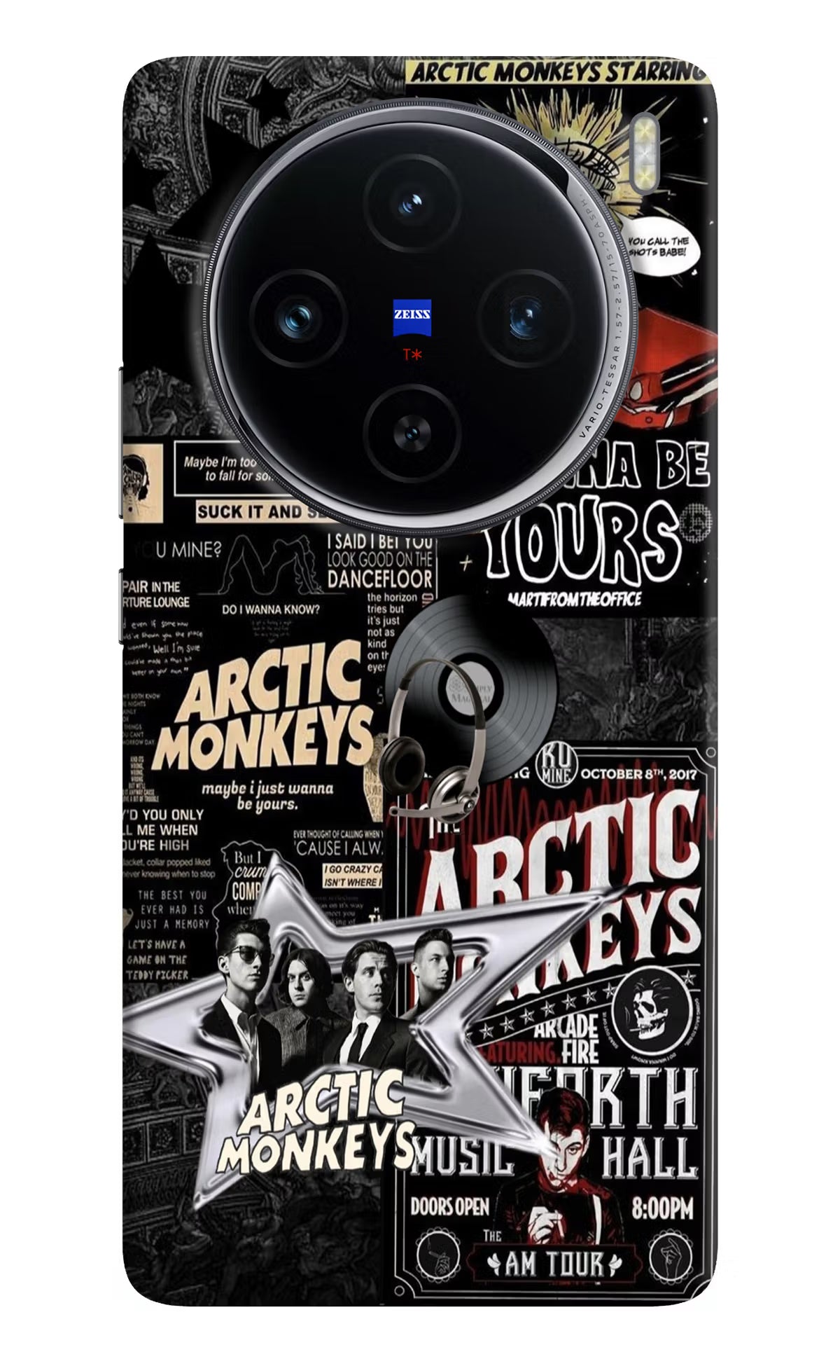 Arctic Monkeys Vivo X100 Hard Case Back Cover by Casekaro