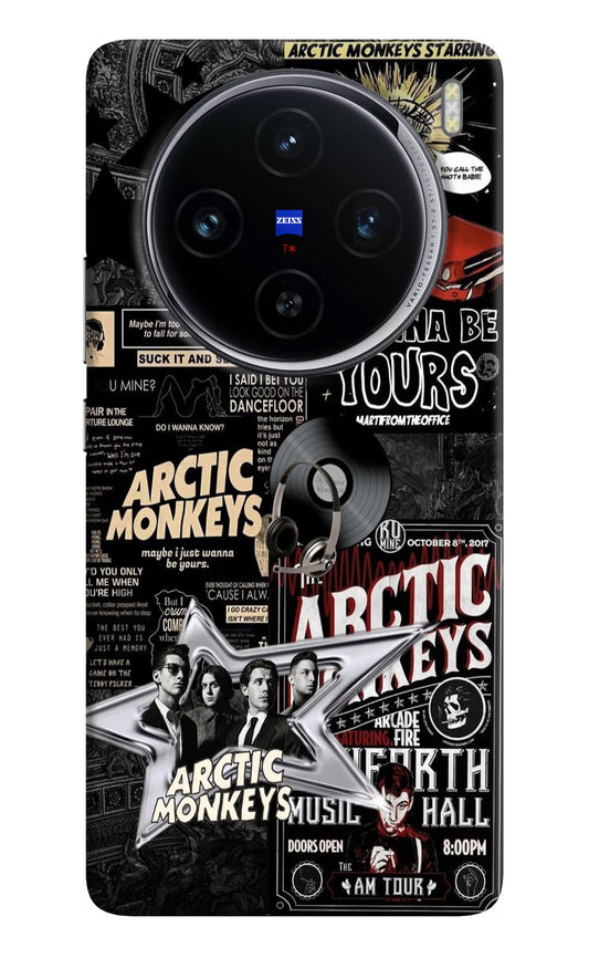 Arctic Monkeys Vivo X100 Hard Case Back Cover by Casekaro