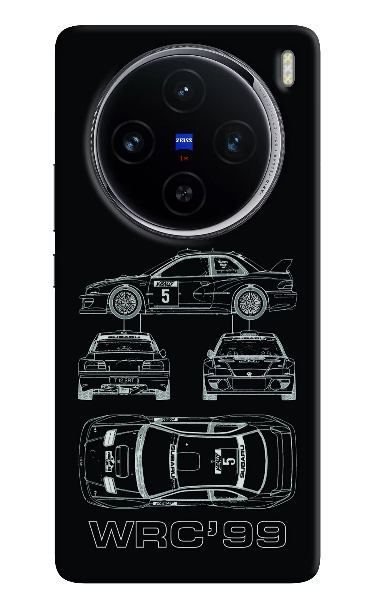 WRC'99 Vivo X100 Hard Case Back Cover by Casekaro