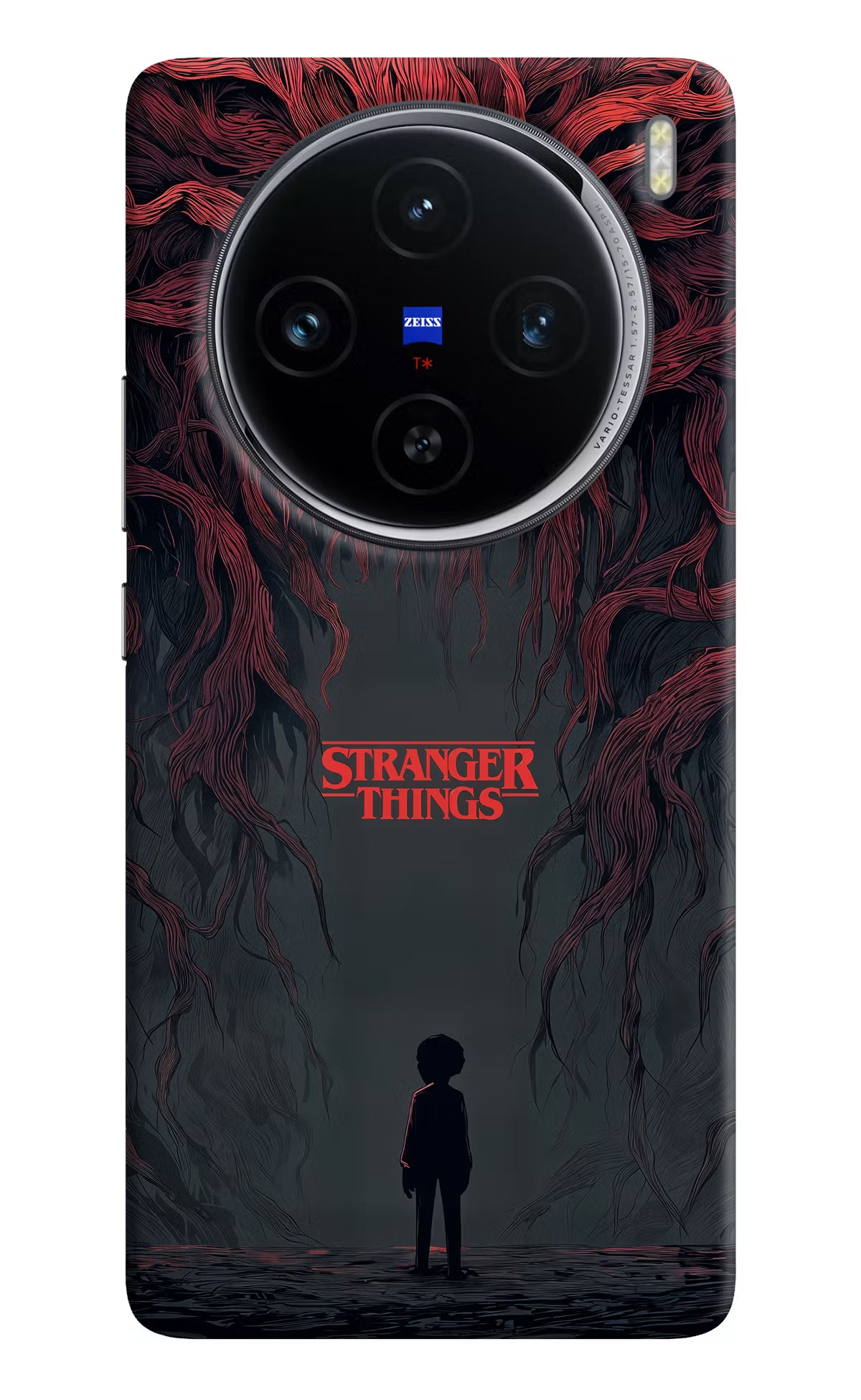 Ordinary Things Dark Side Vivo X100 Hard Case Back Cover by Casekaro
