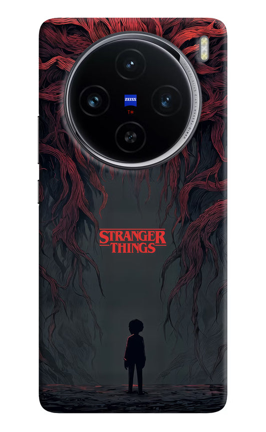 Ordinary Things Dark Side Vivo X100 Hard Case Back Cover by Casekaro