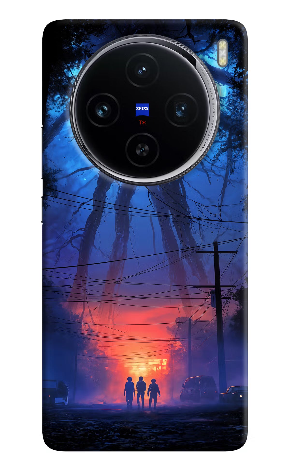 Ordinary Things Shadow Vivo X100 Hard Case Back Cover by Casekaro