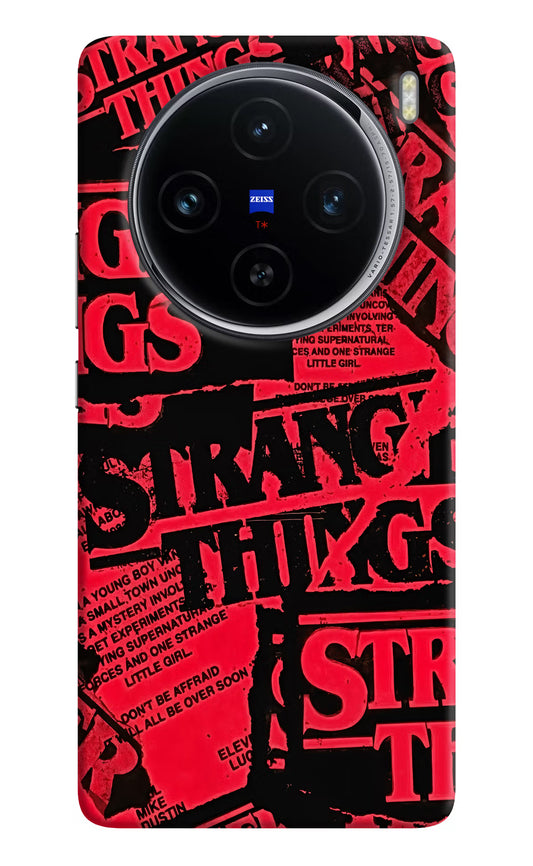 Ordinary Things Vivo X100 Hard Case Back Cover by Casekaro