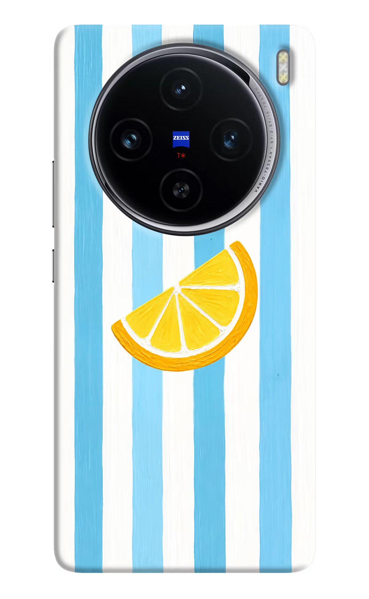Summer Lemon Vivo X100 Hard Case Back Cover by Casekaro