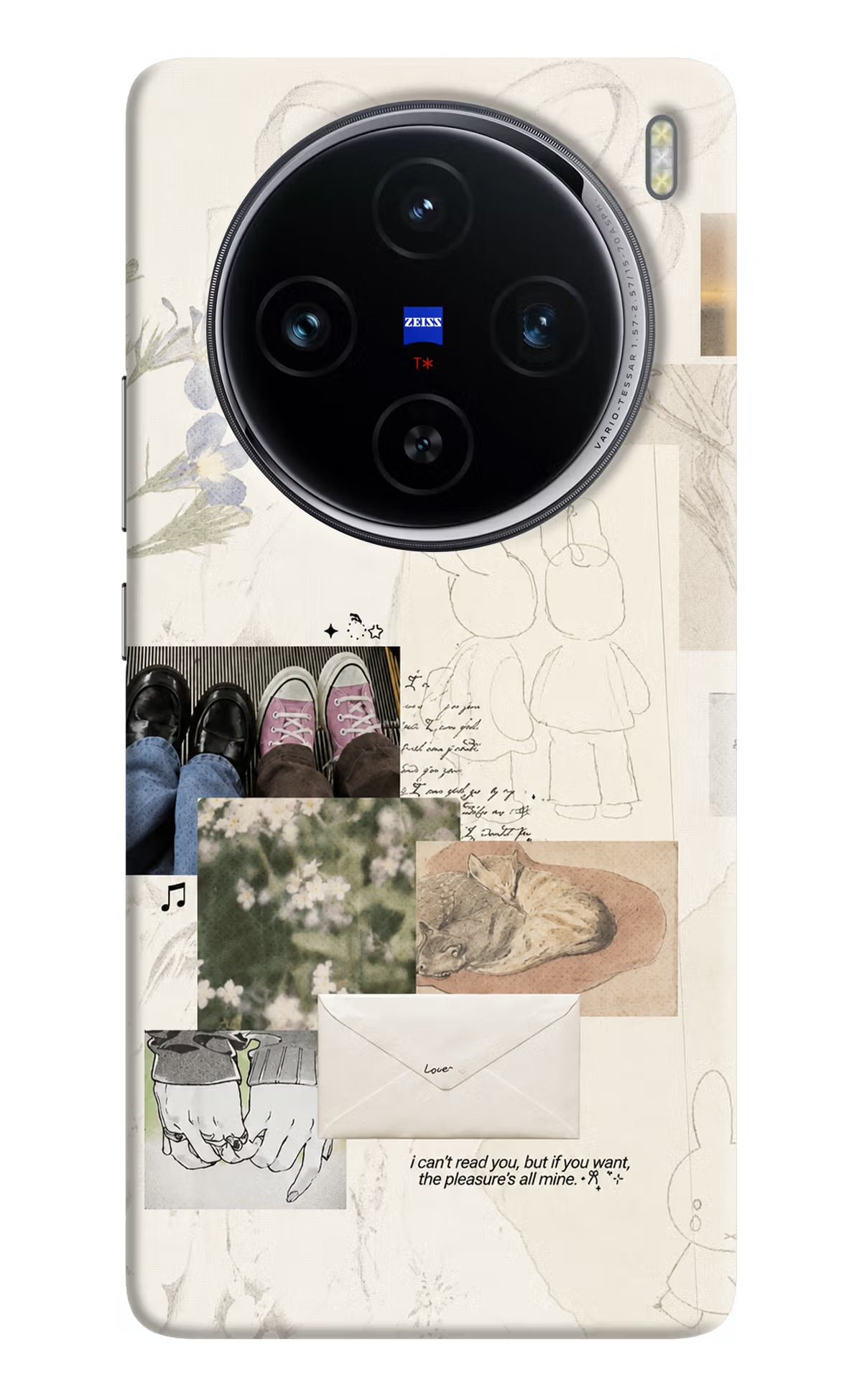 Soft Aesthetic Vivo X100 Back Cover