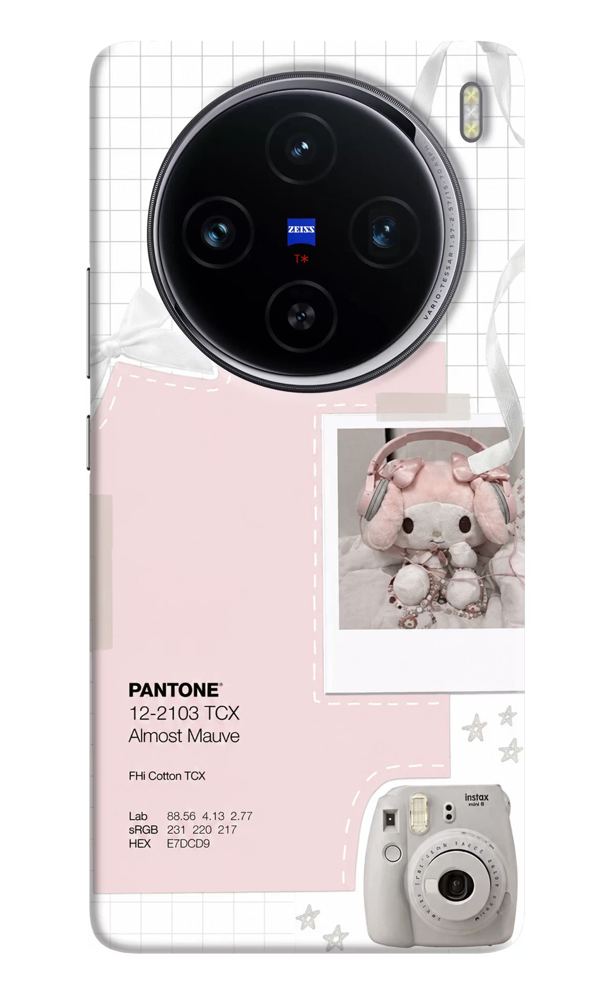 Pantone Asthetic Vivo X100 Back Cover
