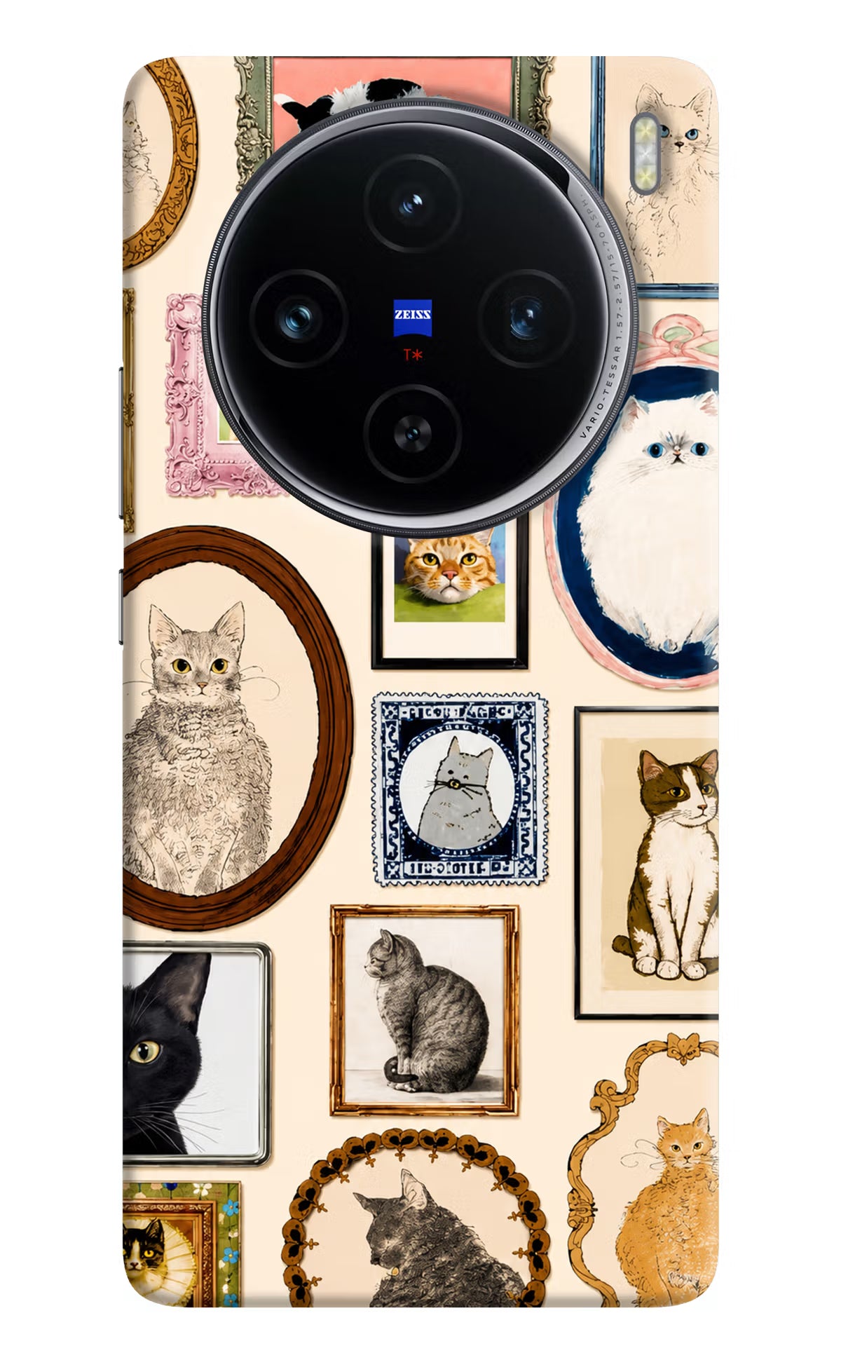 Mirror Cats Vivo X100 Back Cover
