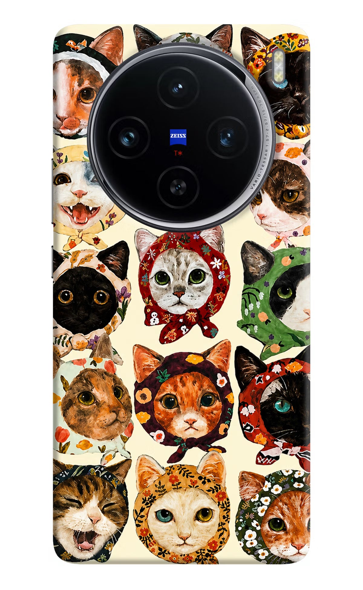 Cool Cat Vivo X100 Back Cover
