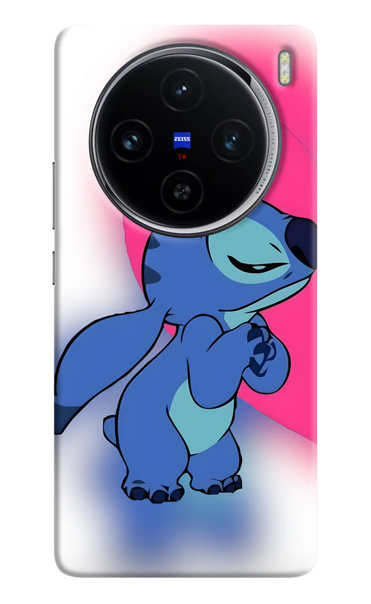Stitch Hug Vivo X100 Hard Case Back Cover by Casekaro