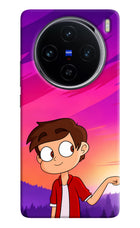 Marco Sunset Vivo X100 Hard Case Back Cover by Casekaro