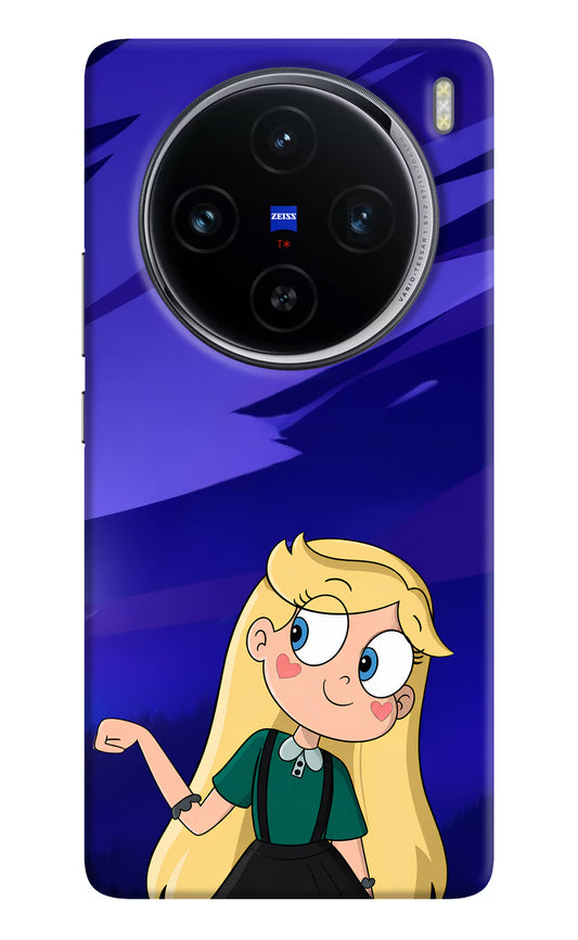 Star Glow Vivo X100 Hard Case Back Cover by Casekaro