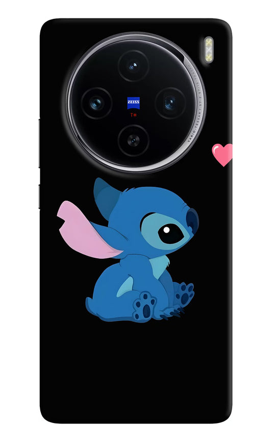 Stitch Crush Vivo X100 Hard Case Back Cover by Casekaro