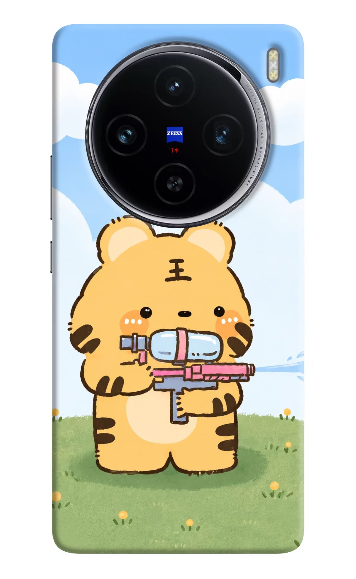 Tiger Treat Vivo X100 Back Cover
