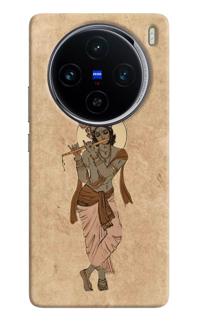 Krishna Vivo X100 Hard Case Back Cover by Casekaro