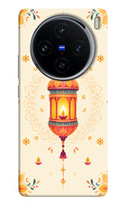 Golden Lantern Vivo X100 Hard Case Back Cover by Casekaro