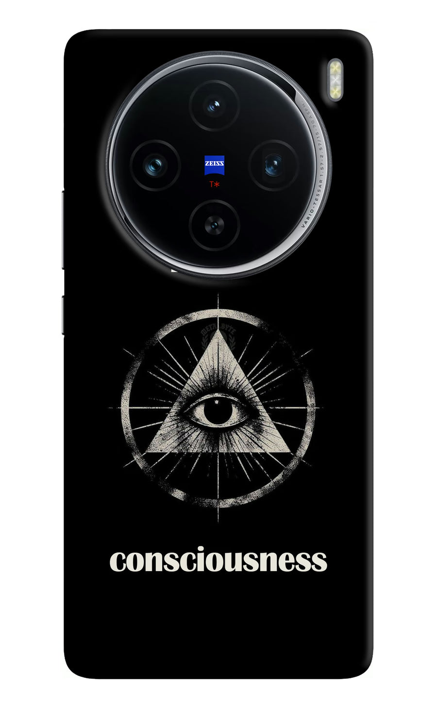 Illuminati Eye Vivo X100 Back Cover, Hard case