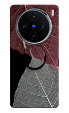 Leaf Pattern Vivo X100 Pop Case by Casekaro