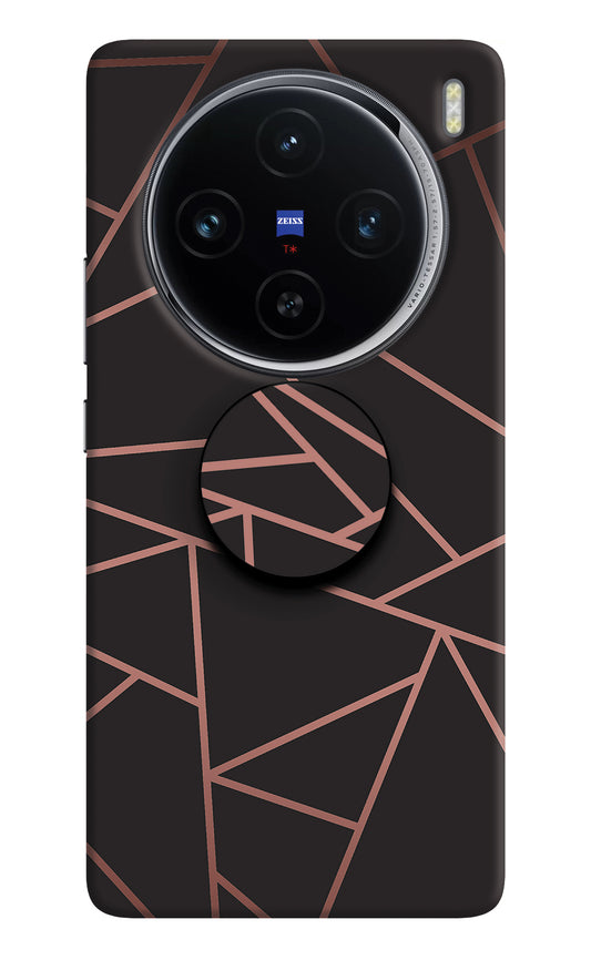 Geometric Pattern Vivo X100 Pop Case