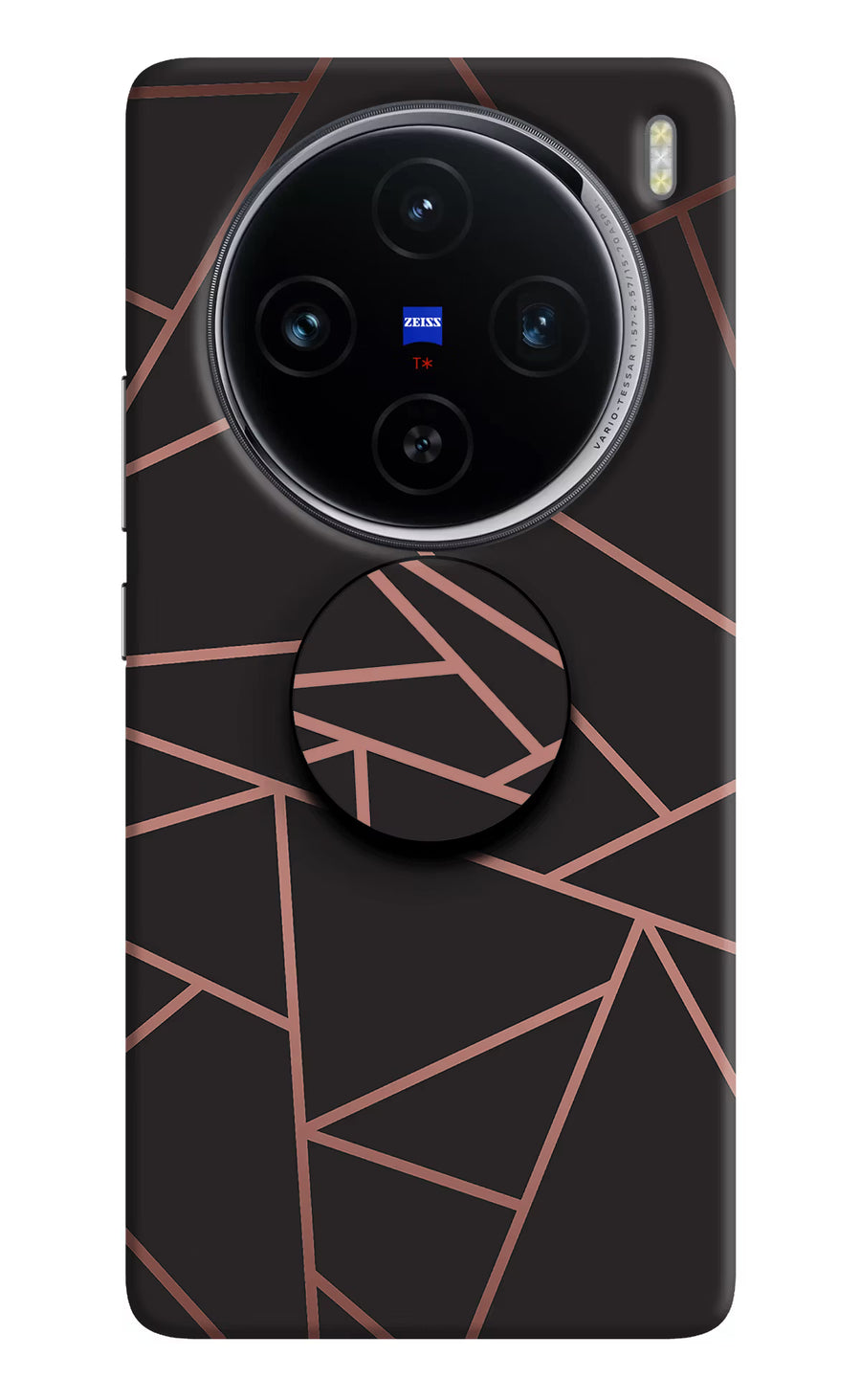 Geometric Pattern Vivo X100 Pop Case, Hard case