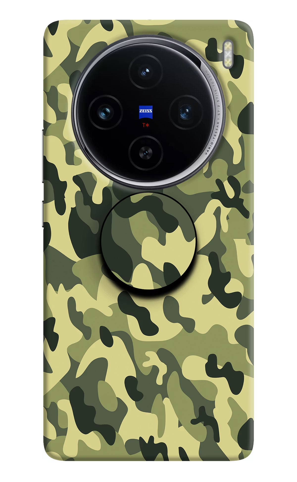 Camouflage Vivo X100 Pop Case by Casekaro