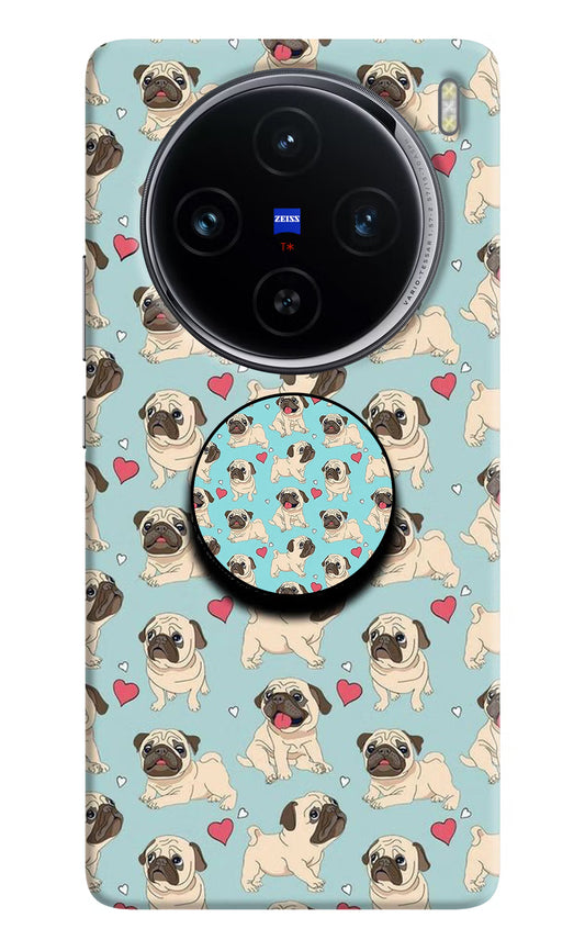 Pug Dog Vivo X100 Pop Case by Casekaro