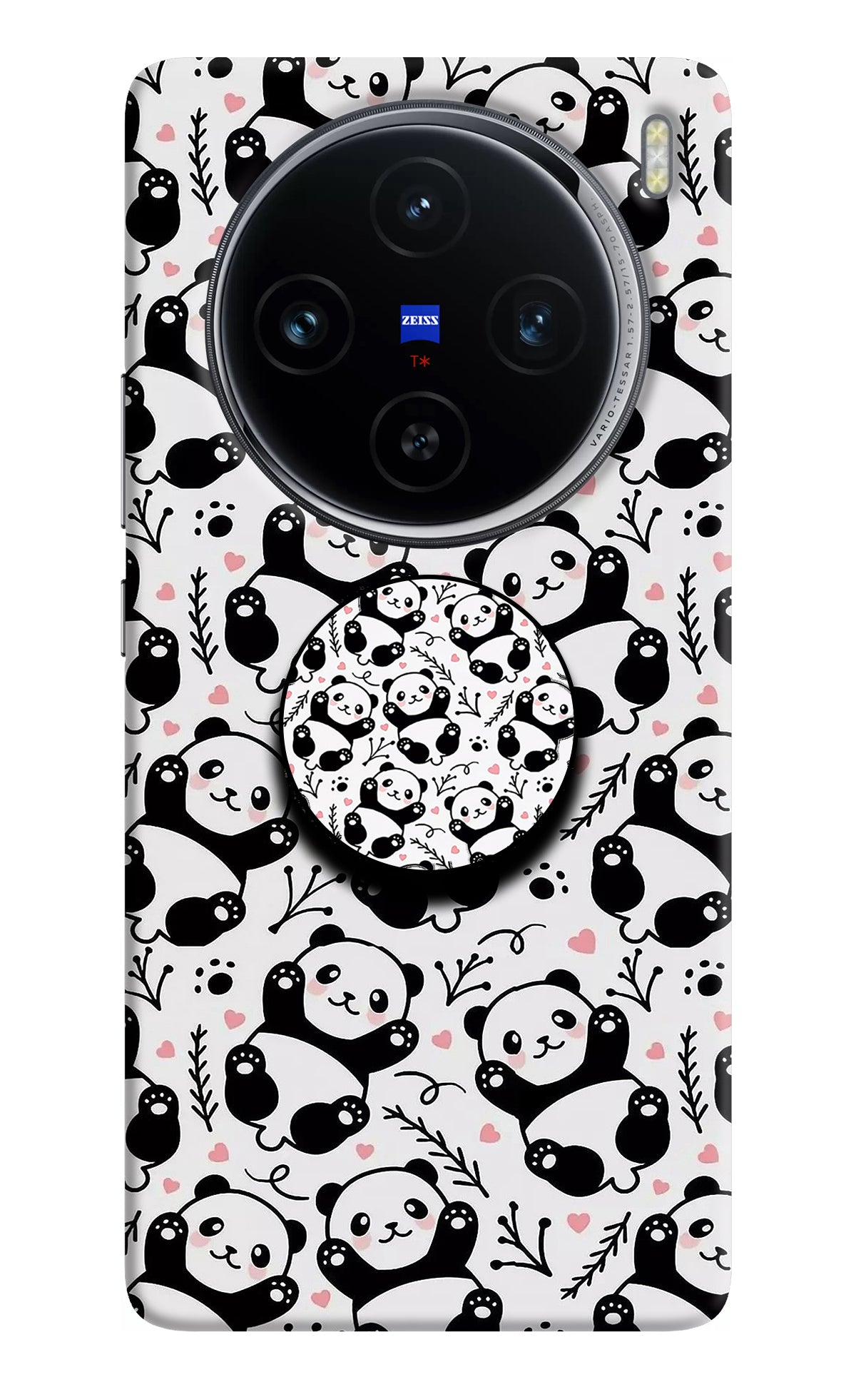 Cute Panda Vivo X100 Pop Case