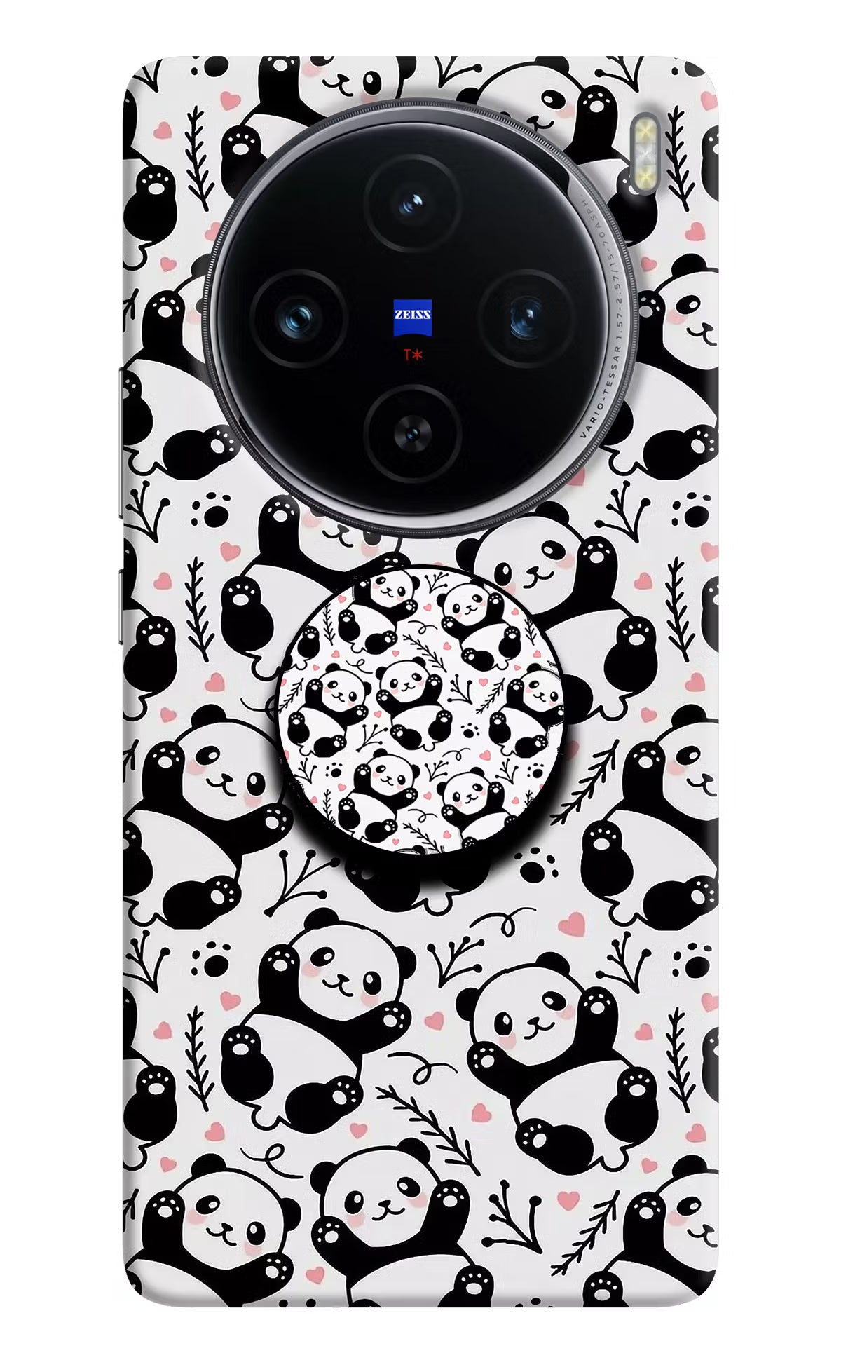 Cute Panda Vivo X100 Pop Case by Casekaro