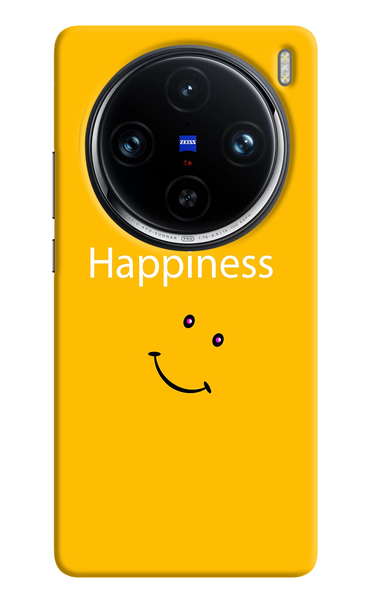 Happiness With Smiley Vivo X100 Pro Back Cover